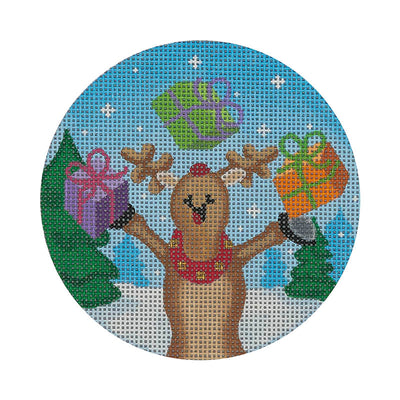 RNM01 Package Juggling Reindeer