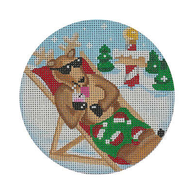 RNM05 Lounging Reindeer