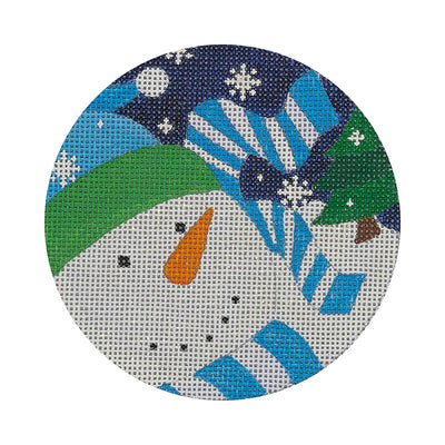 SN14 GR Stripes Ornament