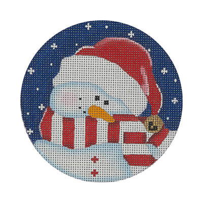 SN25 Shy Snowman, red/white