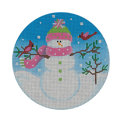SN27 Snowman w/birds