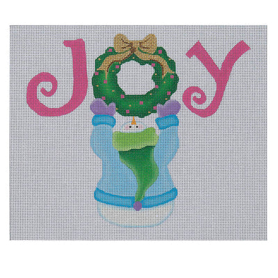 SN31 Joy Wreath Snowman
