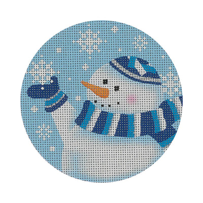 SN42 Yarmulka Snowman Ornament