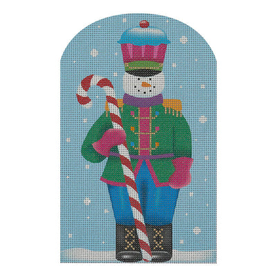 SN51 Candy Cane Snowman Sentry  (13 mesh)