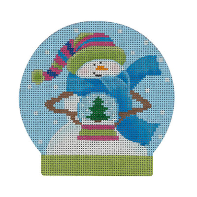 SN57 Snowgirl Snow Globe, Tree