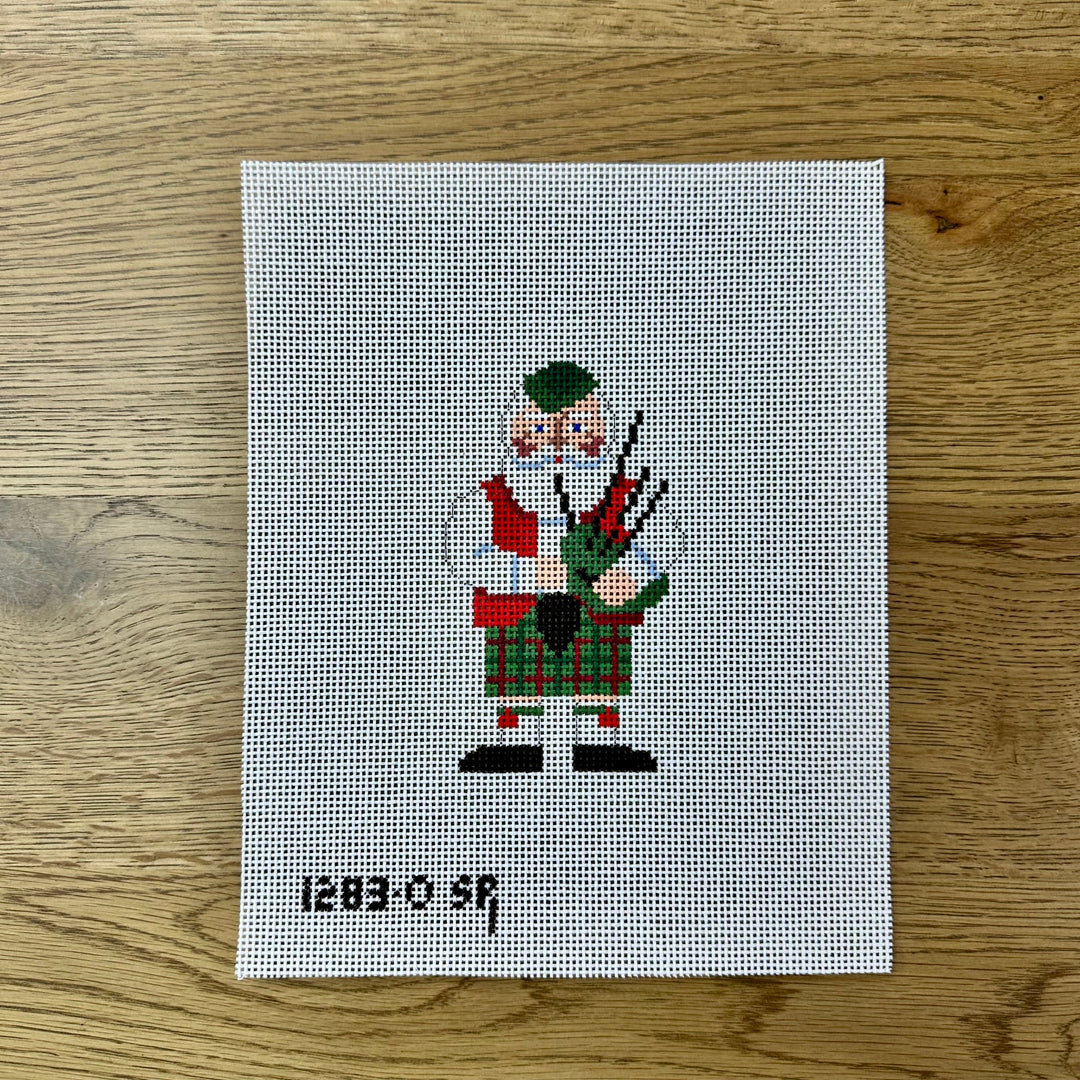 Needlepointシベリアンハスキー　クッションカバー 刺し縫いのクッションカバー｜家を装う｜中川政七商店 くらしの工藝布 クッション・座布団