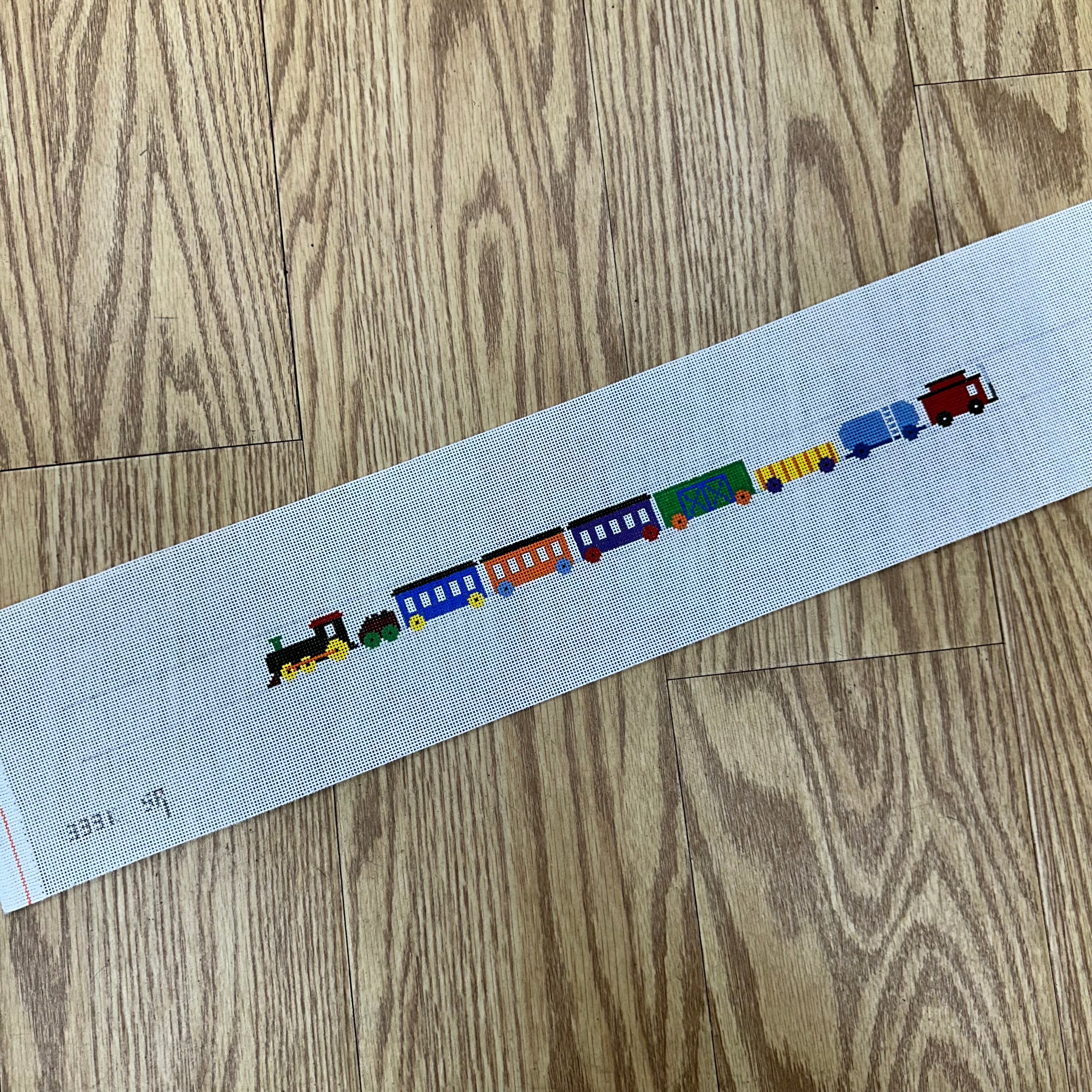 Train, Kid's Belt - 18 mesh – The Needlepoint Clubhouse