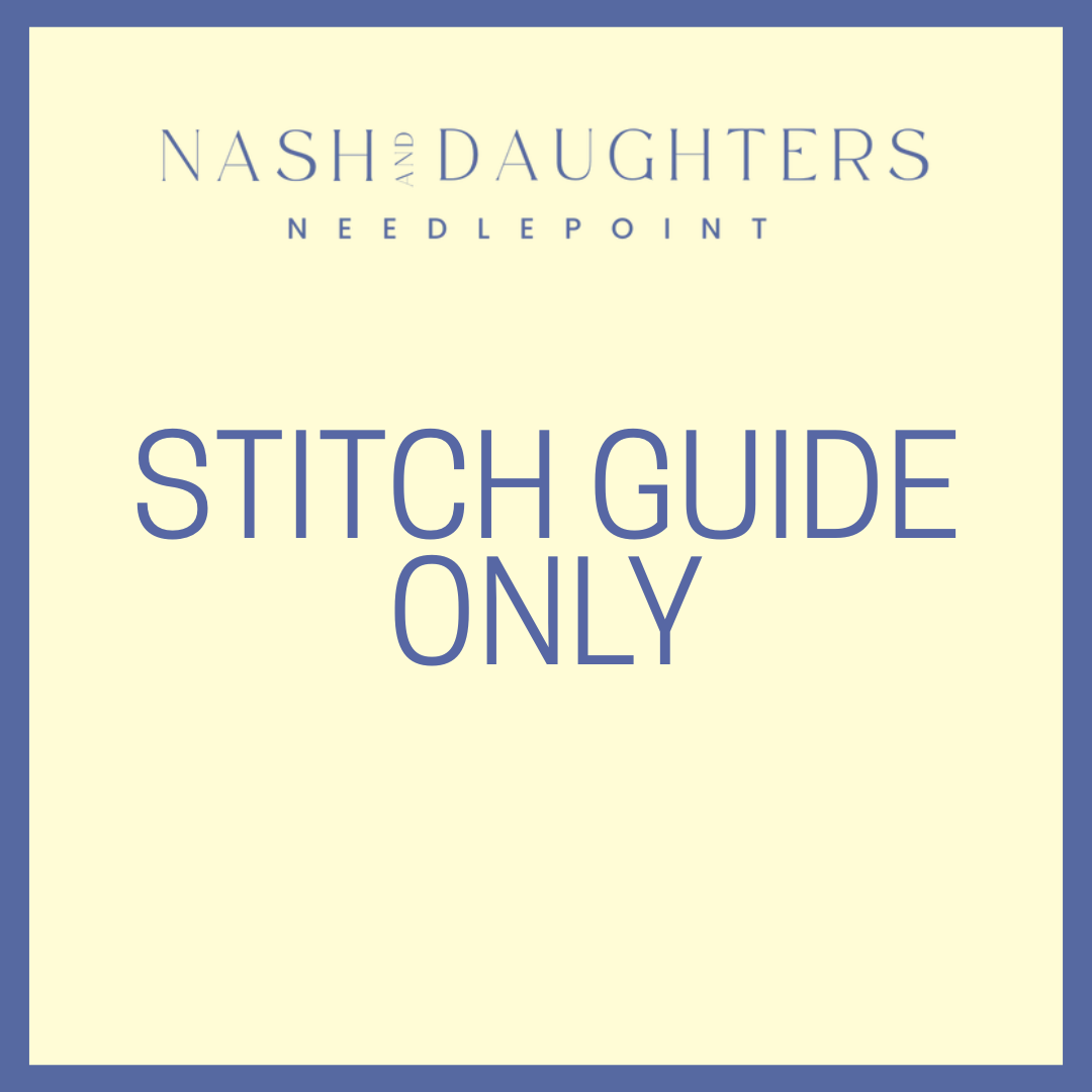 SG-024 Stitch Guide - Bunny With Carrot Fence Egg – The Needlepoint ...