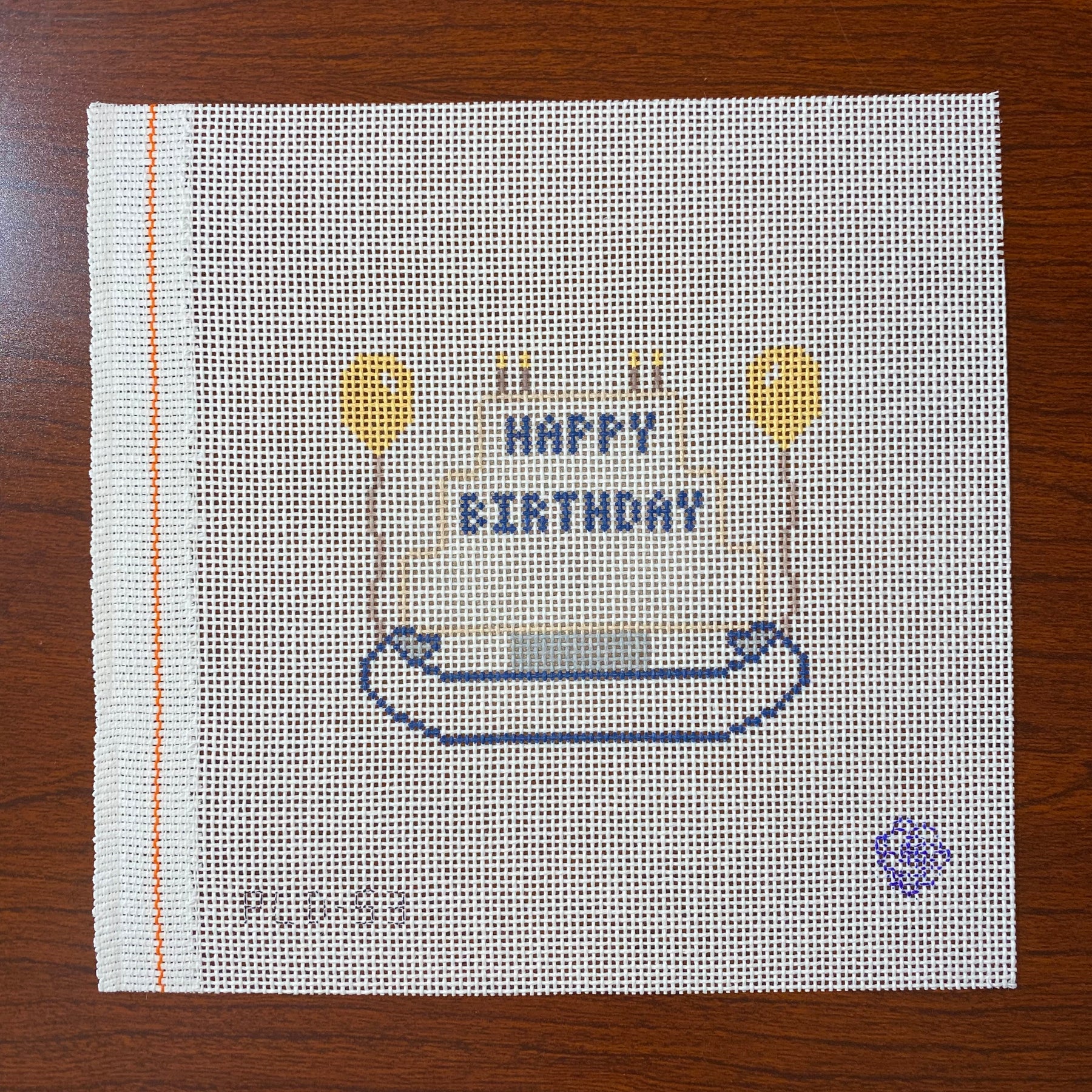 Happy Birthday Cake The Needlepoint Clubhouse