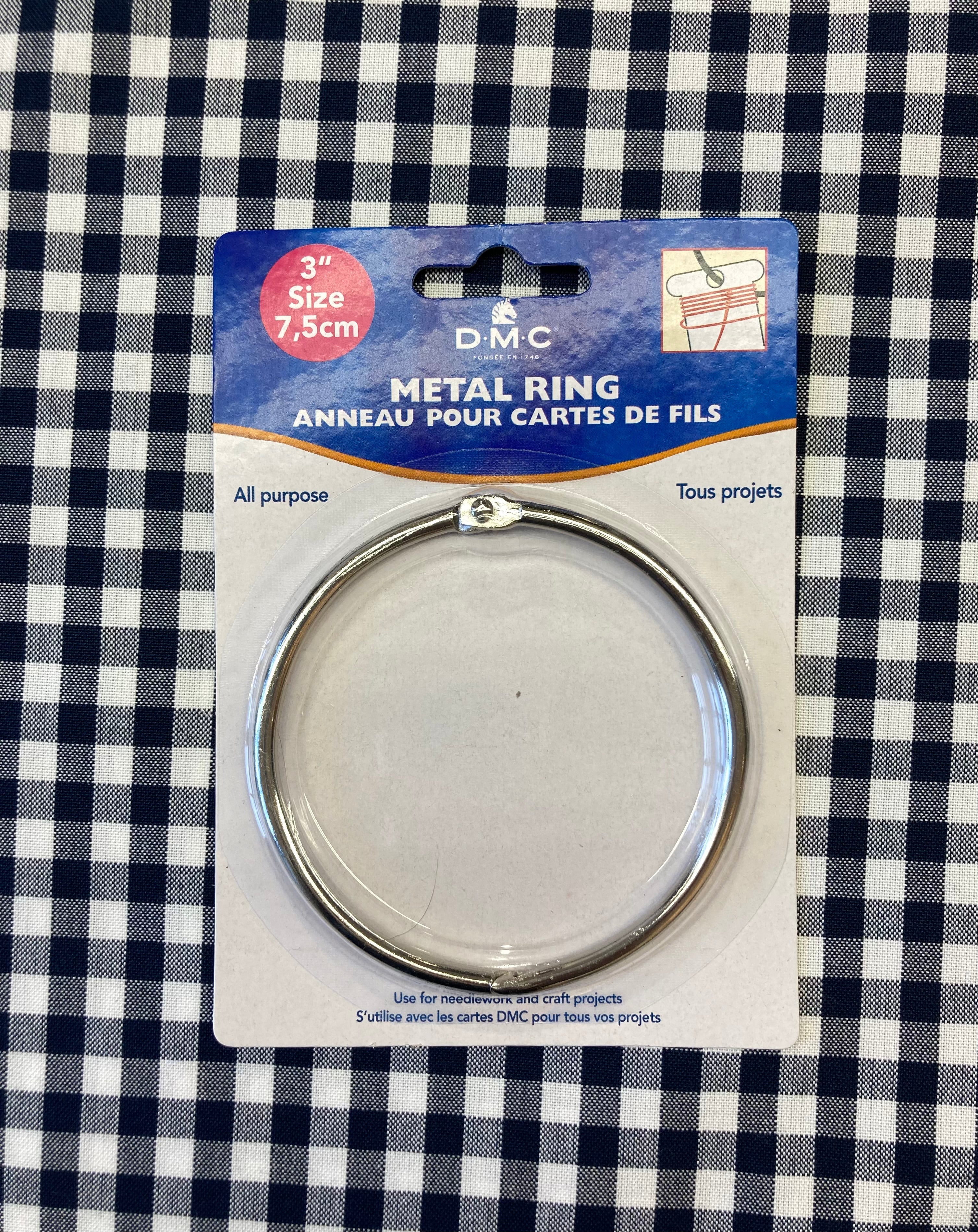 Metal Ring - 3 inch – The Needlepoint Clubhouse