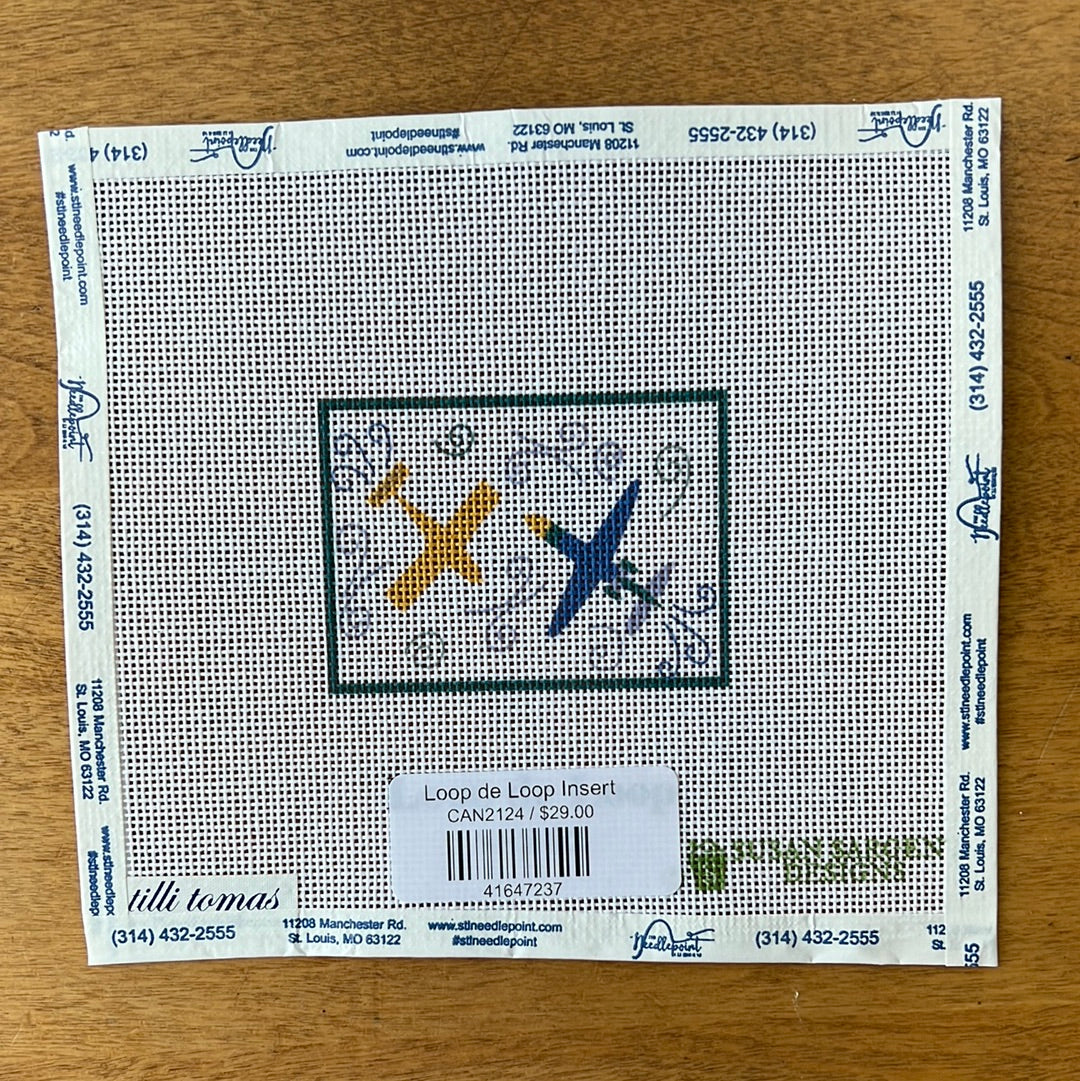 Loop de Loop Insert – The Needlepoint Clubhouse