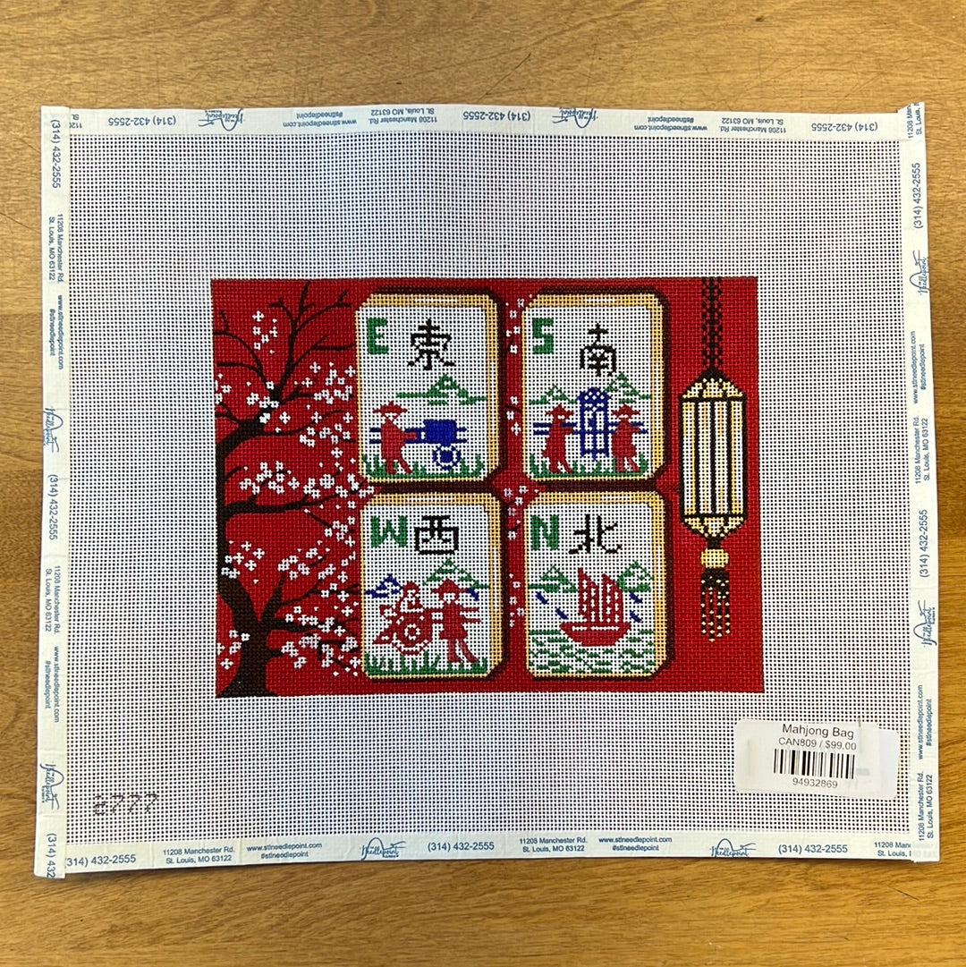 Mahjong Bag The Needlepoint Clubhouse