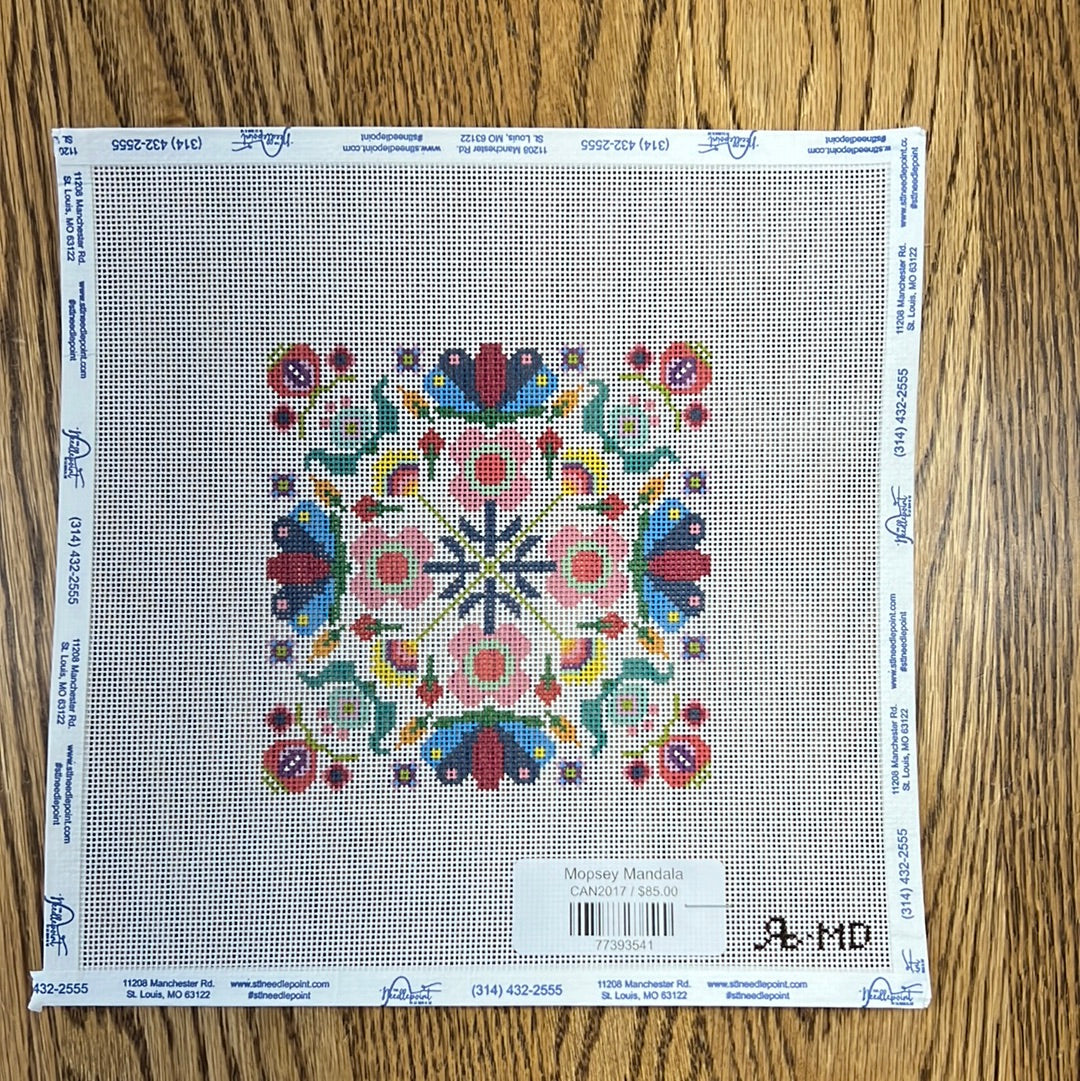 Mopsey Mandala The Needlepoint Clubhouse