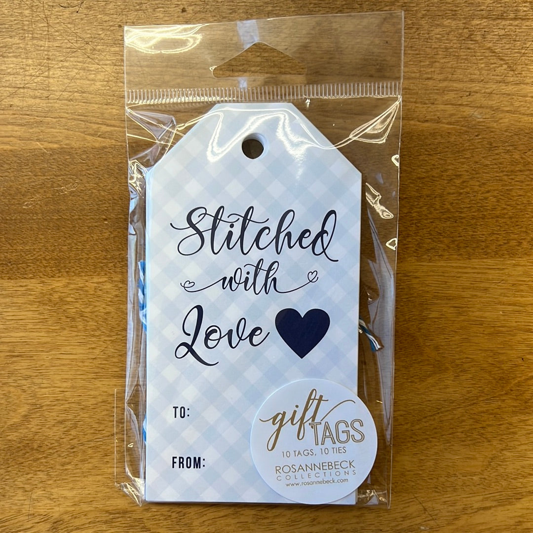 Stitched with Love Gift Tag – The Needlepoint Clubhouse